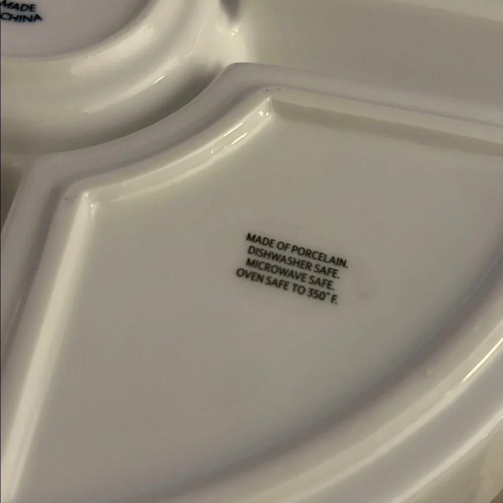 Sur La Table Divided Porcelain Dish